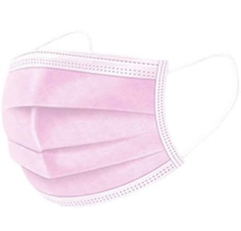 Μάσκα Ροζ Χειρουργικού Τύπου IIR, 50τεμαχίων