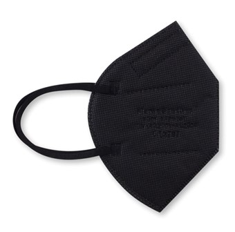 Μάσκα FFP2, Χρώματος Μαύρου, 30 τεμαχίων